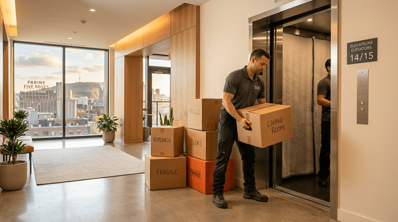 Condo Moving Rules in Montreal: Elevators, Permits & Deposits