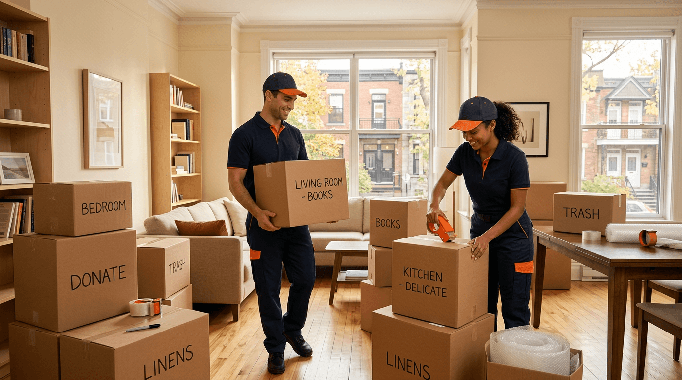 Downsizing in Montreal: How to Let Go & Move Light