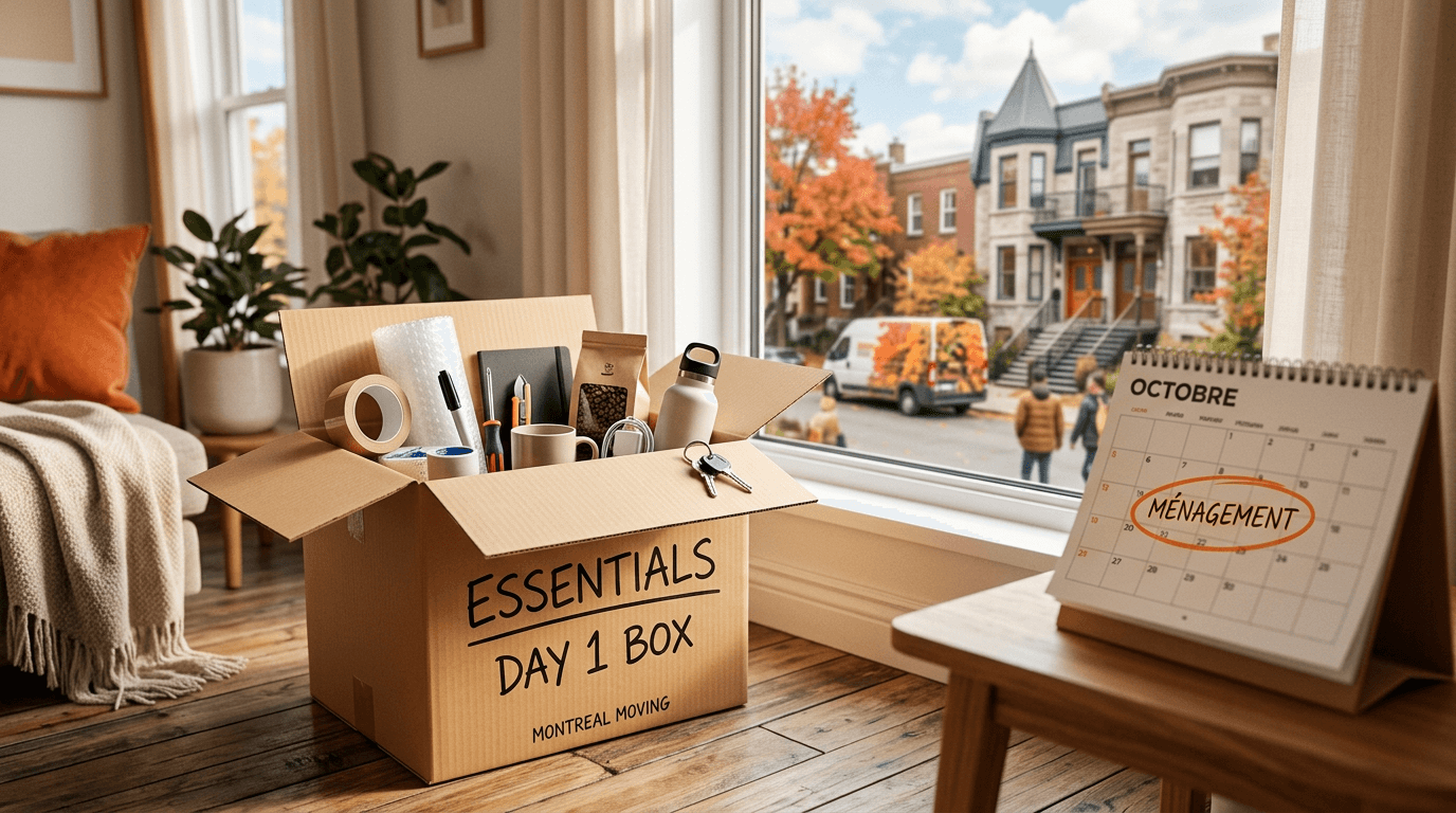 What to Pack in Your Moving Day Essentials Box
